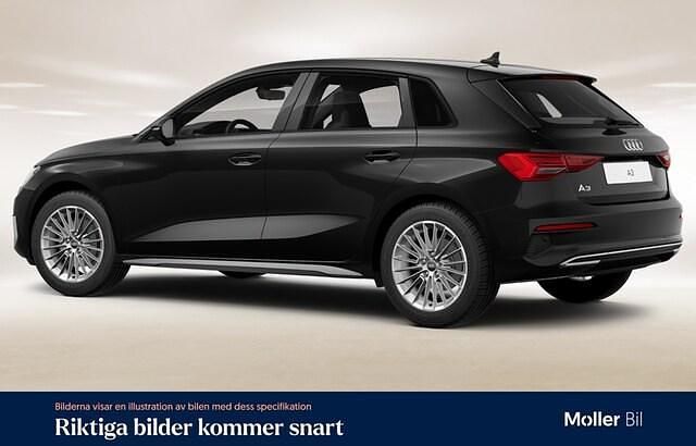 Begagnad Audi A3 Proline 150 HK (110 kW) 2023 Brilliantsvart Sedan