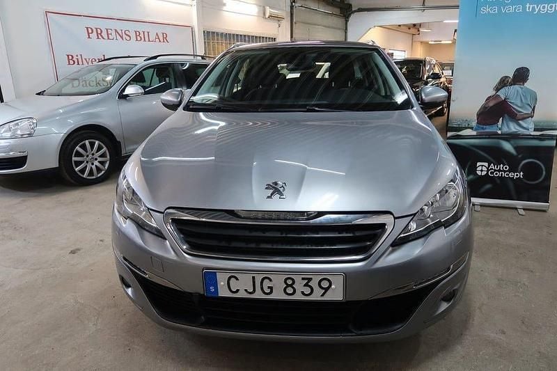 Begagnad Peugeot 308 SW Active 110 HK (80 kW) 2015 Grå Kombi