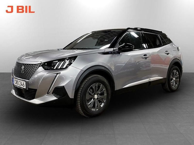 Grå Begagnad 2023 Peugeot e-2008 GTi SUV | 229 900 kr (Marknadspris) - Bild 1/3