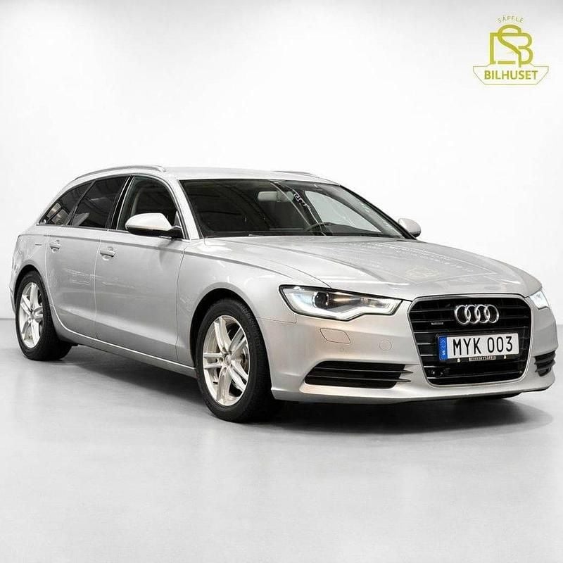 Silver Begagnad 2013 Audi A6 Kombi | 139 900 kr (Marknadspris) - Bild 1/4