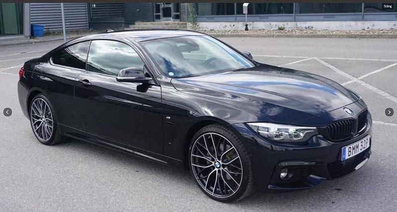 Svart Begagnad 2020 BMW 420 M Sport Sportkupé | 329 000 kr (Superpris) - Bild 1/4
