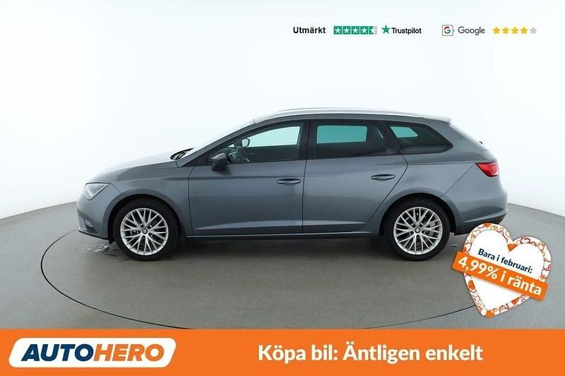 Begagnad Seat Leon ST Style 112 HK (82 kW) 2016 Mörkgrå Kombi