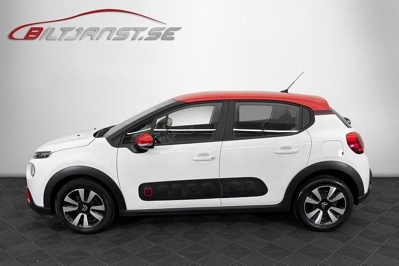 Begagnad Citroën C3 83 HK (61 kW) 2017 Vit Halvkombi
