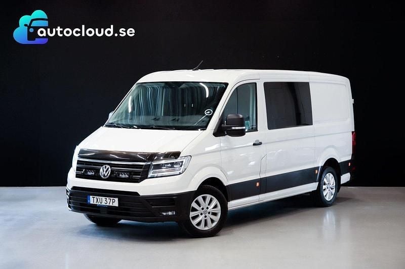 Vit Begagnad 2021 VW Crafter Van | 449 800 kr - Bild 1/4