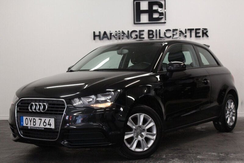 Svart Begagnad 2012 Audi A1 Halvkombi | 84 900 kr (Marknadspris) - Bild 1/4