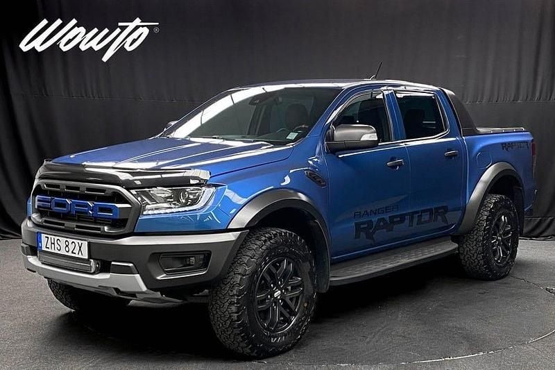 Blå Begagnad 2020 Ford Ranger Raptor Pickup | 449 800 kr (Lite dyr) - Bild 1/3