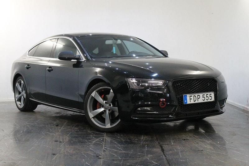 Svart Begagnad 2012 Audi A5 Sportback Halvkombi | 119 900 kr - Bild 1/4