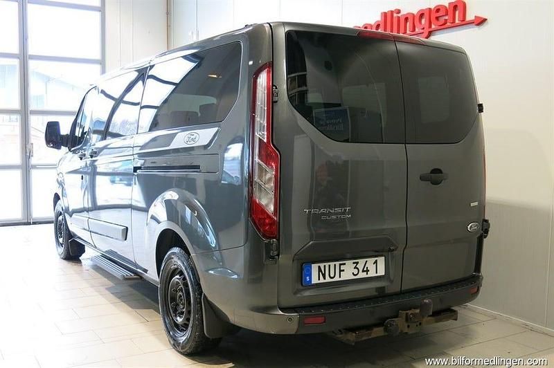 Begagnad Ford Transit Custom 170 HK (125 kW) 2018 Grå svart Minibuss