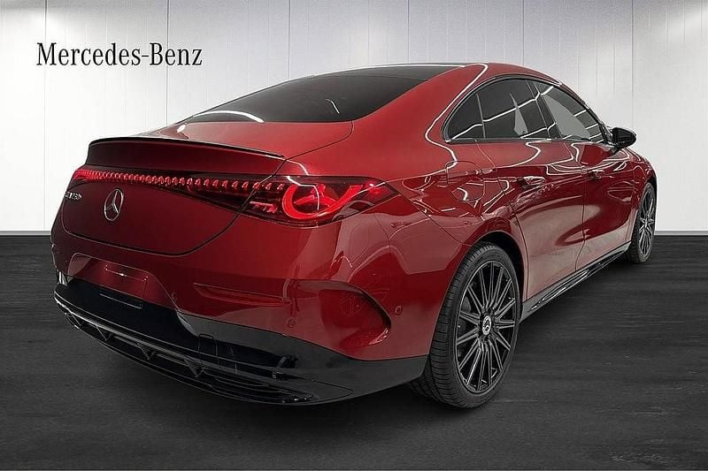 Ny Mercedes CLA 250+ AMG line Plus 200 kW (272 HK) 2025 Röd Sedan