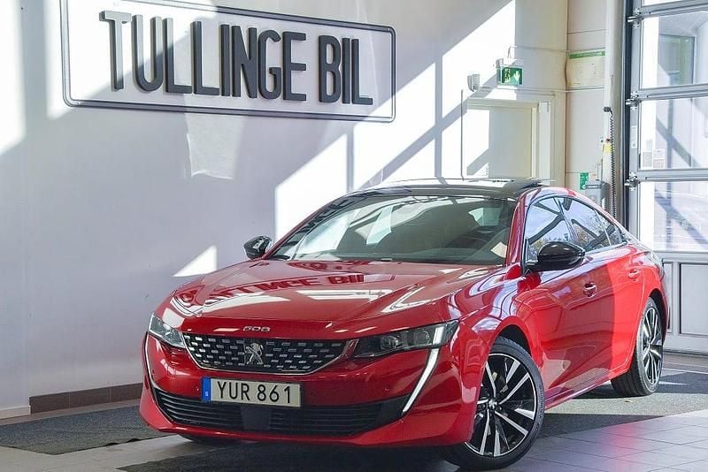 Röd Begagnad 2018 Peugeot 508 GT Sedan | 189 900 kr (Marknadspris) - Bild 1/4