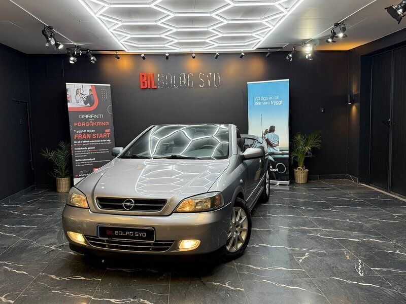 Grå Begagnad 2003 Opel Astra Cabriolet Cab | 24 900 kr - Bild 1/4