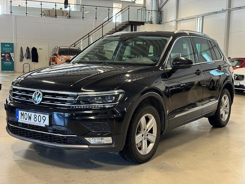 Begagnad VW Tiguan 190 HK (139 kW) 2017 Svart SUV