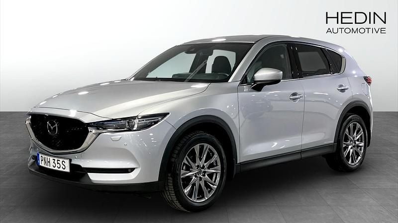Grå Begagnad 2020 Mazda CX-5 Optimum SUV | 309 900 kr (Marknadspris) - Bild 1/4