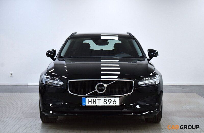 Svart Begagnad 2018 Volvo V90 Business Edition Kombi | 227 000 kr (Marknadspris) - Bild 1/4
