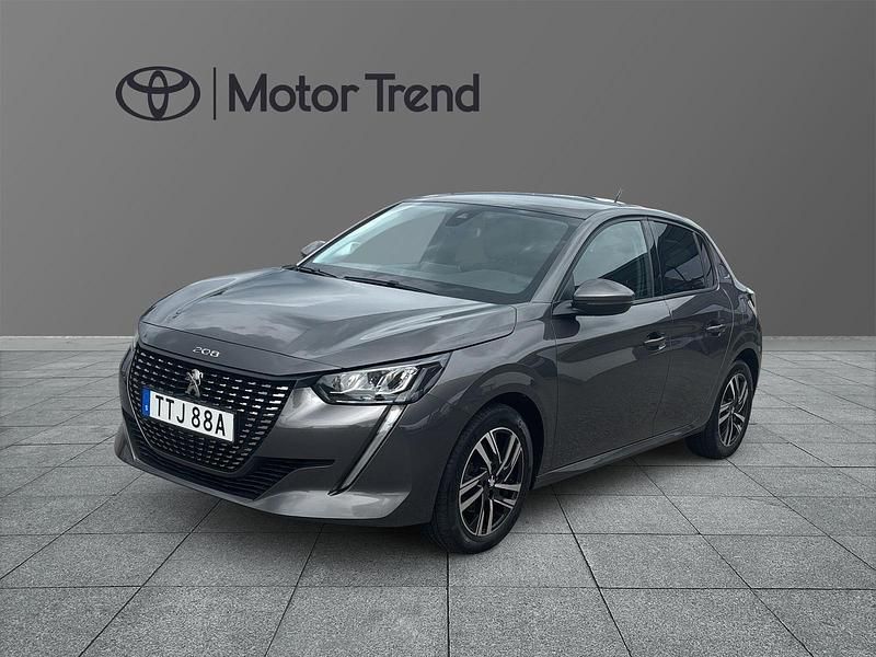 Grå Begagnad 2020 Peugeot 208 Allure Halvkombi | 139 900 kr (Marknadspris) - Bild 1/4