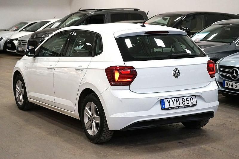 Begagnad VW Polo 95 HK (69 kW) 2018 Vit Halvkombi