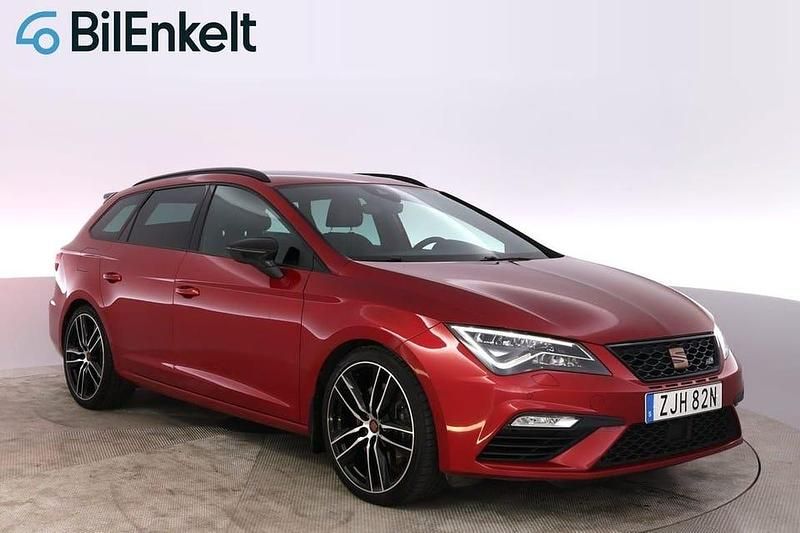 Röd Begagnad 2019 Cupra Leon Kombi | 269 700 kr (Marknadspris) - Bild 1/4