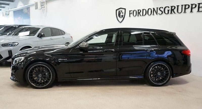 Begagnad Mercedes C63 AMG AMG 476 HK (350 kW) 2017 Svart Kombi