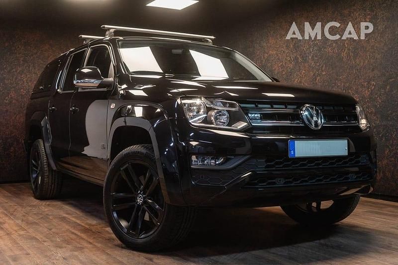 Svart Begagnad 2020 VW Amarok Pickup | 429 500 kr (Lite dyr) - Bild 1/4