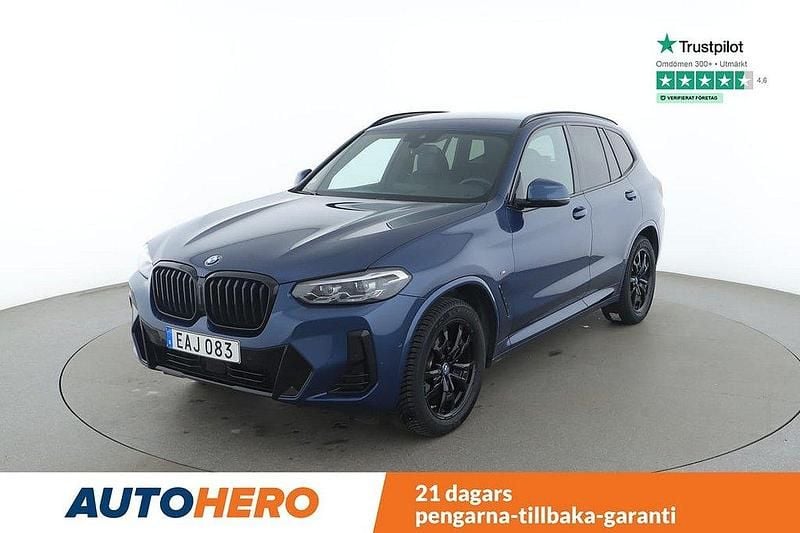 Blå Begagnad 2023 BMW X3 M Sport SUV | 569 000 kr (Marknadspris) - Bild 1/4