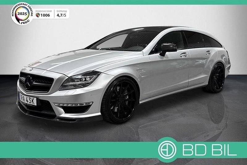 Silver Begagnad 2013 Mercedes CLS63 AMG Shooting Brake AMG Kombi | 339 900 kr - Bild 1/3