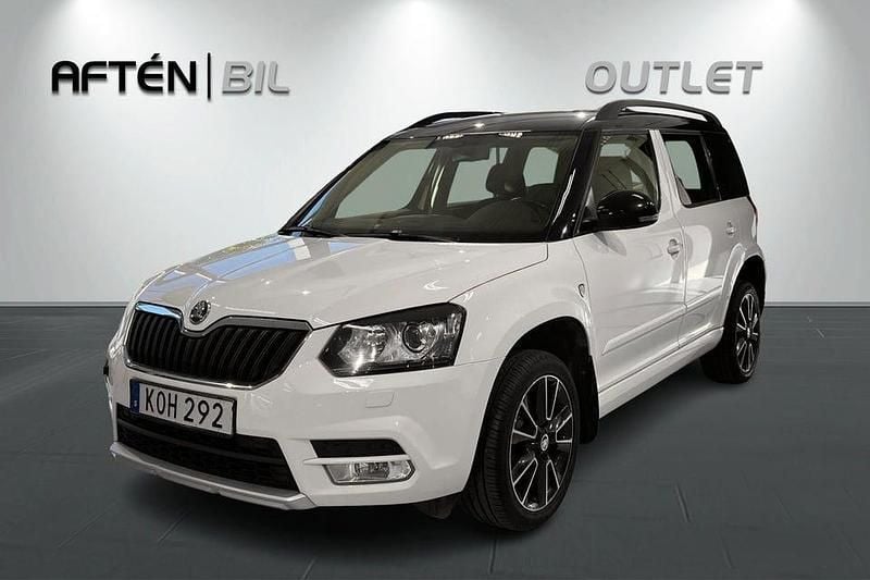 Vit Begagnad 2014 Skoda Yeti Elegance SUV | 99 800 kr (Bra pris) - Bild 1/3