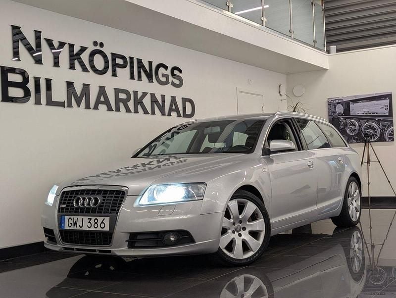 Ljusgrå Begagnad 2008 Audi A6 Kombi | 64 900 kr (Lite dyr) - Bild 1/4