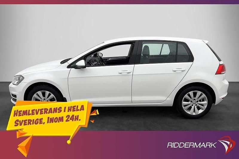Vit Begagnad 2015 VW Golf VII Halvkombi | 119 900 kr (Marknadspris) - Bild 1/3