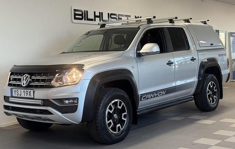 Begagnad VW Amarok Canyon 204 HK (150 kW) 2020 Silver Pickup