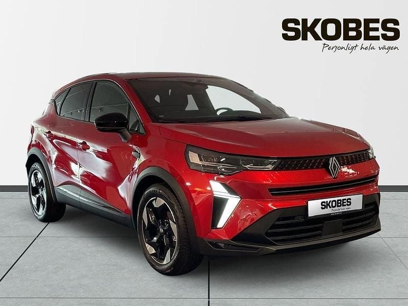 Röd Ny 2025 Renault Captur Techno SUV | 360 600 kr - Bild 1/3