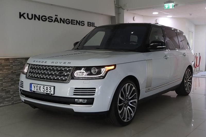 Begagnad Land Rover Range Rover 510 HK (375 kW) 2017 Vit SUV