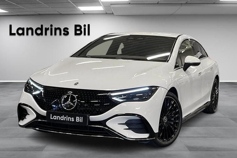 Vit Ny 2024 Mercedes EQE350 AMG Line Premium Sedan | 629 000 kr (Superpris) - Bild 1/4