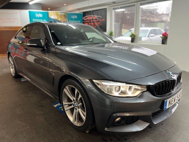 Grå Begagnad 2016 BMW 420 M Sport Halvkombi | 224 900 kr (Marknadspris) - Bild 1/4