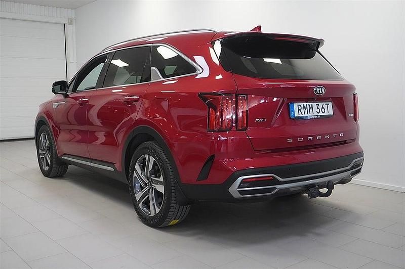 Begagnad Kia Sorento Advance 265 HK (194 kW) 2021 Röd SUV