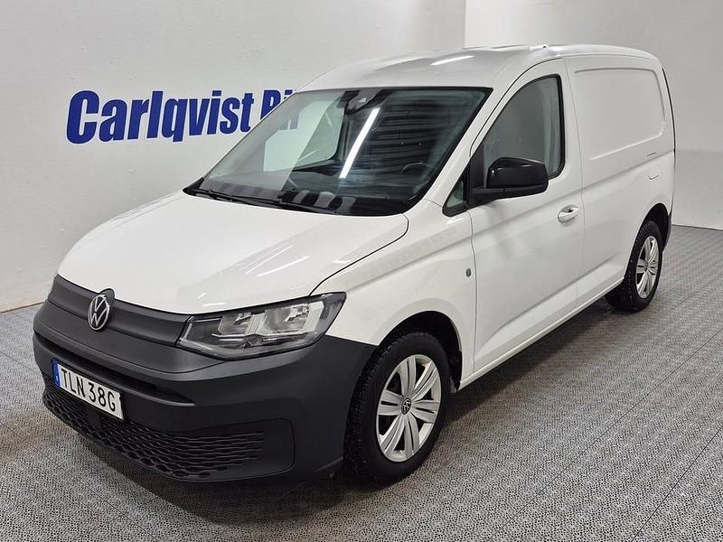 Begagnad VW Caddy 122 HK (89 kW) 2022 Vit Minibuss