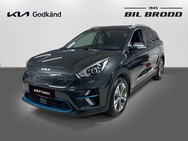Grå Begagnad 2021 Kia e-Niro 3 SUV | 279 800 kr (Bra pris) - Bild 1/4