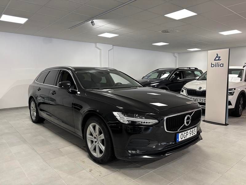 Svart Begagnad 2016 Volvo V90 Business Edition Kombi | 209 900 kr (Marknadspris) - Bild 1/3