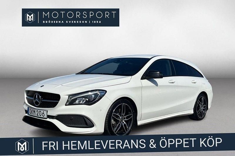Vit Begagnad 2016 Mercedes CLA220 AMG Sedan | 194 900 kr (Marknadspris) - Bild 1/3
