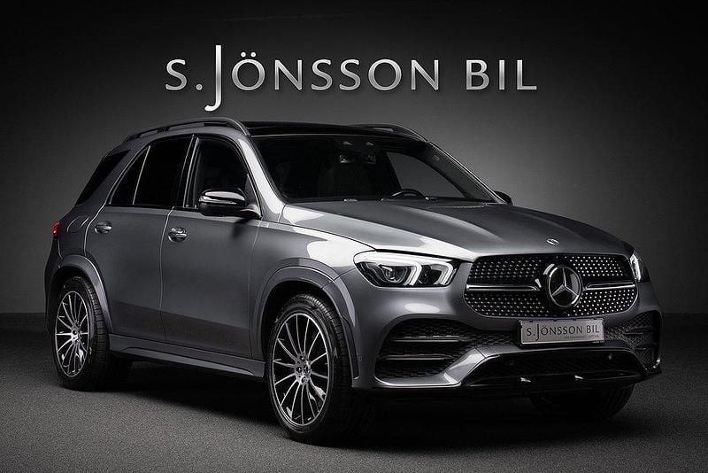 Grå Begagnad 2022 Mercedes GLE350 AMG SUV | 619 000 kr - Bild 1/4