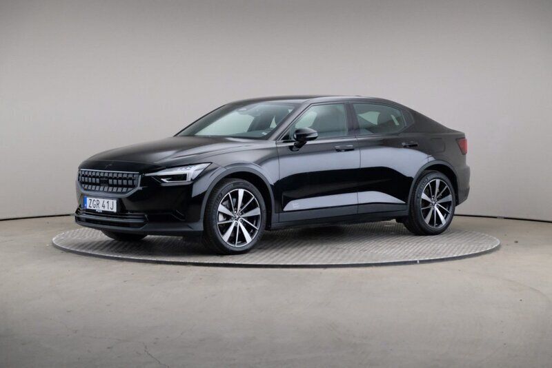 Svart Begagnad 2022 Polestar 2 Long Range Single Motor Sedan | 315 000 kr (Bra pris) - Bild 1/4
