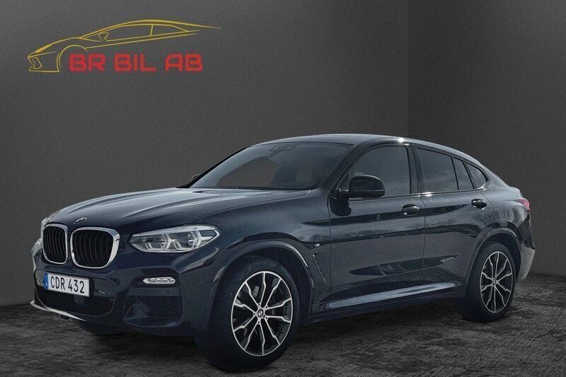 Svart Begagnad 2018 BMW X4 M Sport SUV | 469 000 kr (Dyr) - Bild 1/4