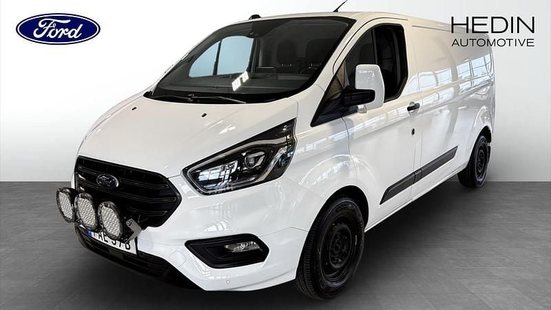 Vit (white) Begagnad 2019 Ford Transit Custom Van | 209 900 kr (Marknadspris) - Bild 1/4