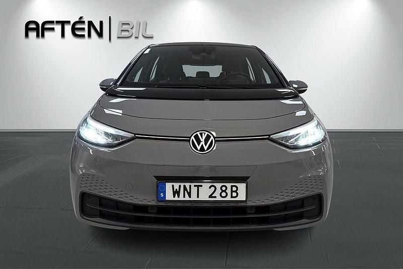 Begagnad VW ID.3 Pro Performance 150 kW (204 HK) 2020 Grå Halvkombi