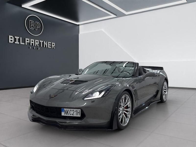 Grå Begagnad 2015 Chevrolet Corvette Z06 Cab | 899 900 kr - Bild 1/4
