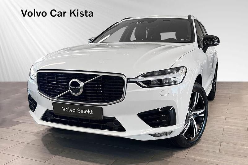 Vit Begagnad 2020 Volvo XC60 R-Design SUV | 389 800 kr (Marknadspris) - Bild 1/3