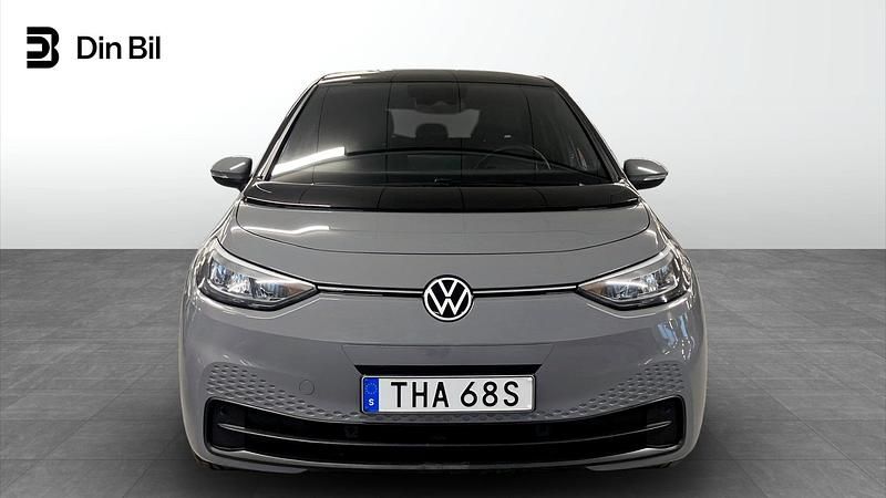 Begagnad VW ID.3 Pro 150 kW (204 HK) 2023 Moonstone grey black Halvkombi