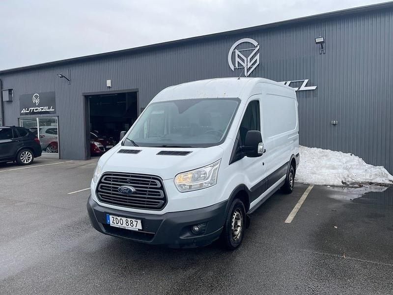 Begagnad Ford Transit 131 HK (96 kW) 2018 Vit