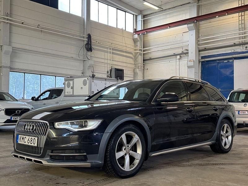 Svart Begagnad 2014 Audi A6 Allroad Comfort Kombi | 144 900 kr (Bra pris) - Bild 1/4