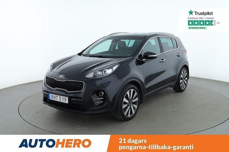 Svart Begagnad 2016 Kia Sportage SUV | 159 000 kr (Marknadspris) - Bild 1/4