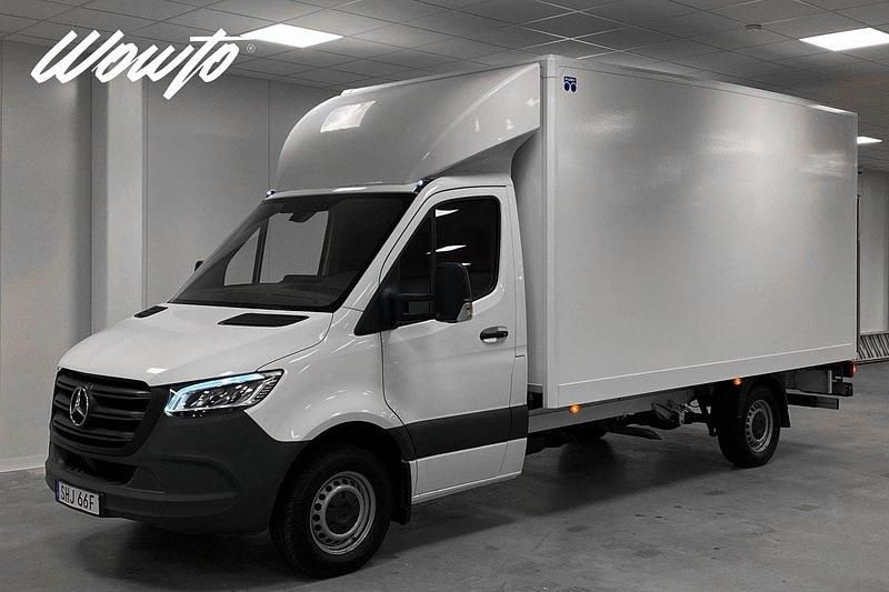 Vit Begagnad 2022 Mercedes Sprinter Van | 529 800 kr (Dyr) - Bild 1/3